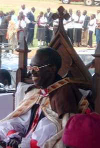 Archbishop Eliud at his farewell service