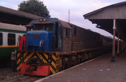 The "Lunatic Express" from Nairobi to Kisumu