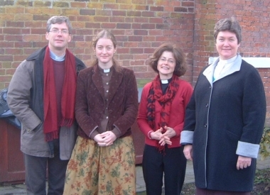 All of the clergy together