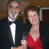 Iftikar and Lynne with the St. James' Advice Centre Oscar for Housing and Environment