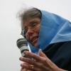 Mary explains her pain at losing her son, and her joy that he has risen from the dead