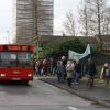 The bus might have been quicker, but everyone kept walking instead.