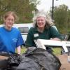 Revd Fiona Robertson and Jill Manley (Environmental Warden for Ladywood Constituency) are pleased with the outcome of the clear up.