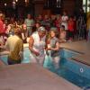 Tanice seems really happy after her baptism.