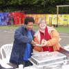 Gail and Herma Lewis were the smiling faces who served up the food