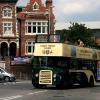 1963 built Leyland bus provided a regular free bus service around the open buildings courtesy of Aston Manor Transport Museum.