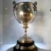 Villa Park opened the McGregor suite and displayed many trophies. This is one of the first won by the Villa.