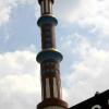 The Birmingham Jame Masjid Mosque with its colourful minaret was one of the buildings open to visitors that presented heritage recently arrived in Aston.