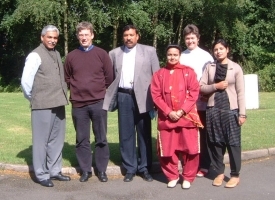 Christians from Peshawar in India visit Aston Parish Church